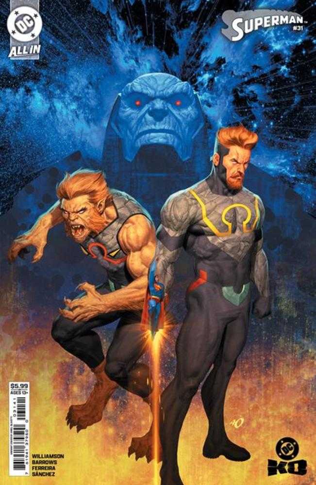 Superman #31 Cover D Ariel Olivetti Card Stock Variant (DC K.O.) | Odin's Place