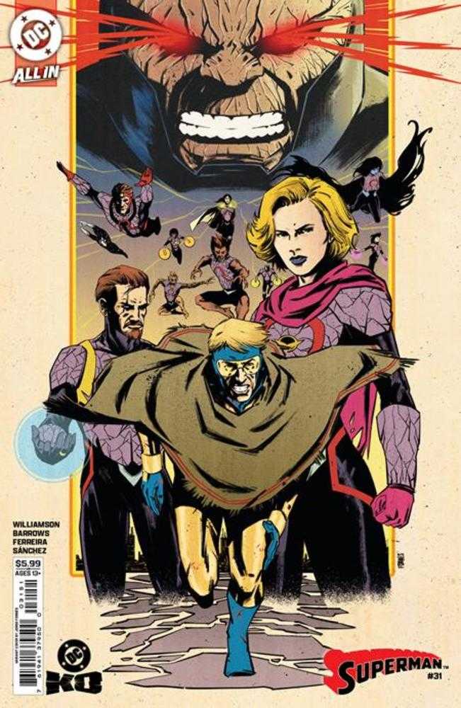 Superman #31 Cover E Jorge Fornes Card Stock Variant (DC K.O.) | Odin's Place