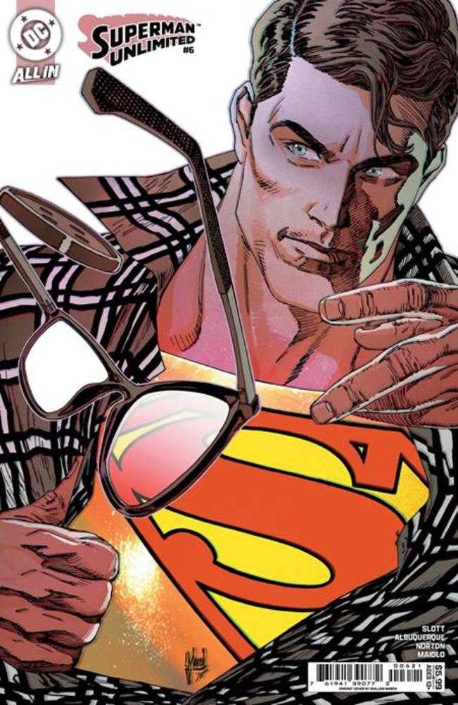 Superman Unlimited #6 Cover C Guillem March Card Stock Variant | Odin's Place