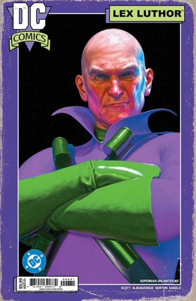 Superman Unlimited #6 Cover B Mark Spears Card Stock Variant | Odin's Place