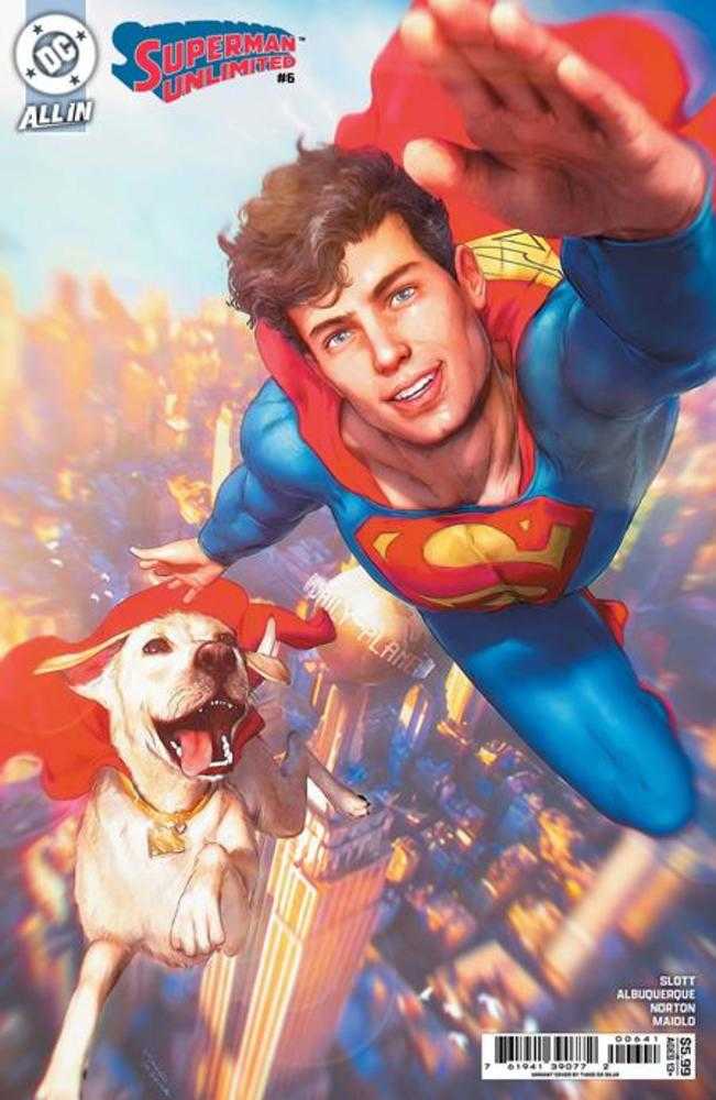 Superman Unlimited #6 Cover D Tiago Da Silva Card Stock Variant | Odin's Place
