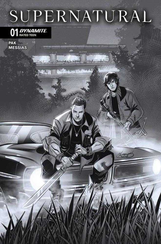 Supernatural #1 Cover J 1 in 10 Eder Messias Line Art Variant | Odin's Place