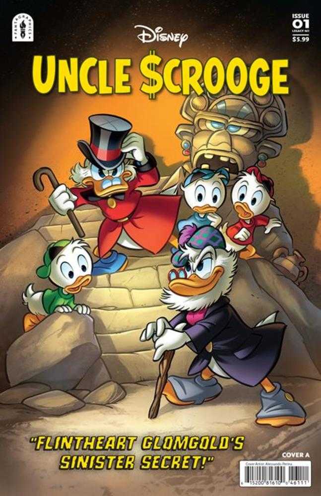 Uncle Scrooge Flintheart Glomgolds Sinister Secret #1 (Of 3) Cover A  Alessandro Perina | Odin's Place