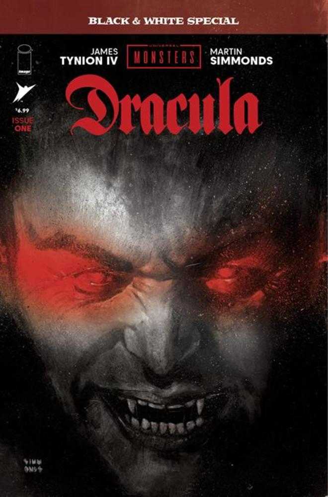 Universal Monsters Dracula Black & White Special #1 (Of 2) Cover A Martin Simmonds (Mature) | Odin's Place