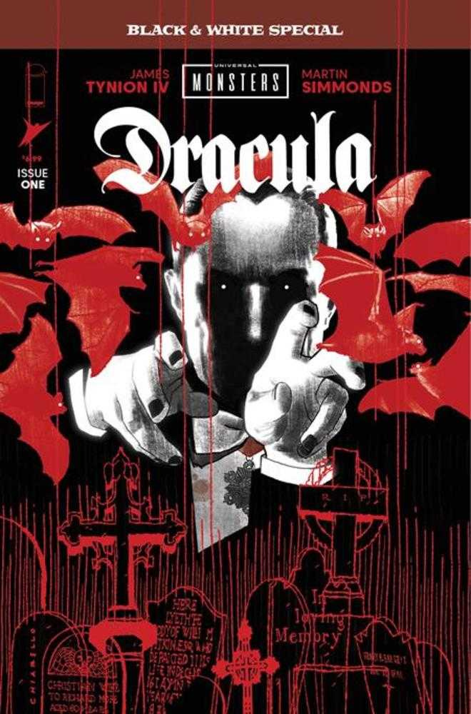 Universal Monsters Dracula Black & White Special #1 (Of 2) Cover B Mark Chiarello Variant (Mature) | Odin's Place