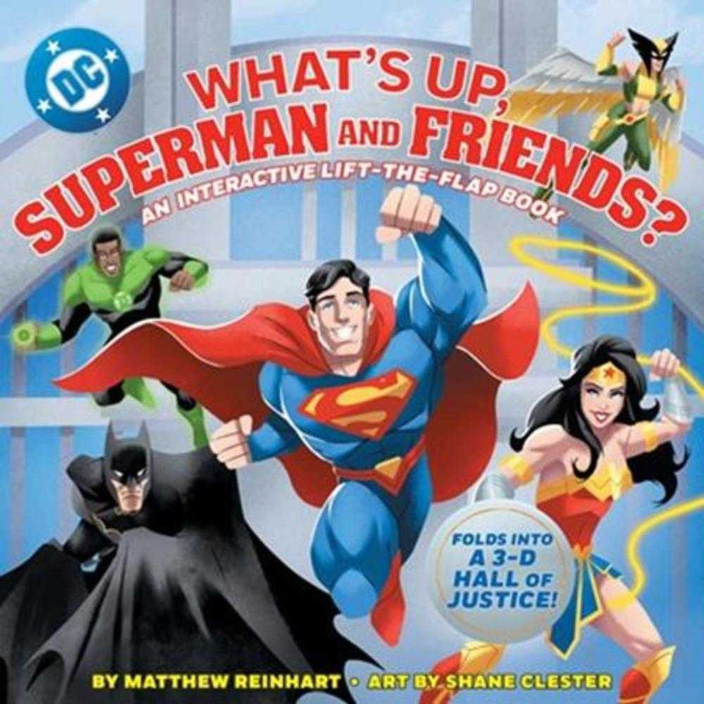 Whats Up Superman And Friends Hardcover A Pop Magic Book | Odin's Place