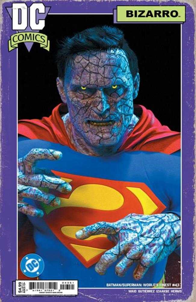 Batman Superman Worlds Finest #43 Cover E Mark Spears Card Stock Variant | Odin's Place