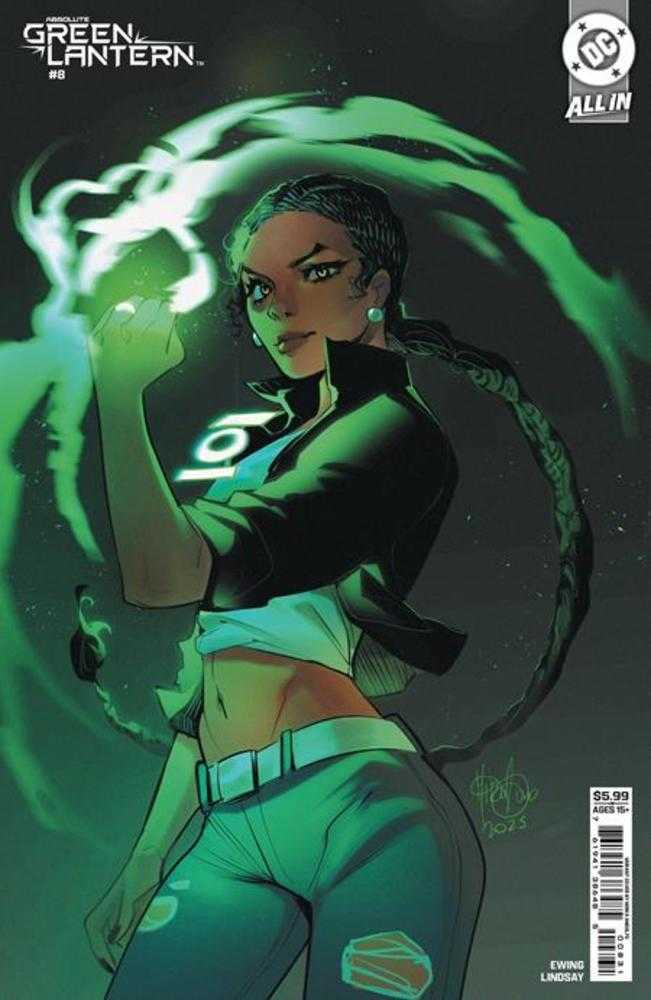 Absolute Green Lantern #8 Cover C Mirka Andolfo Card Stock Variant | Odin's Place