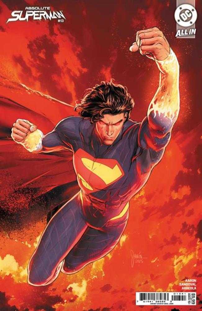 Absolute Superman #13 Cover C Mikel Janin Card Stock Variant | Odin's Place