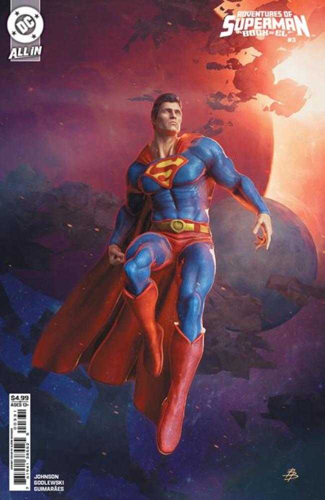 Adventures Of Superman Book Of El #3 (Of 12) Cover C Bjorn Barends Card Stock Variant | Odin's Place