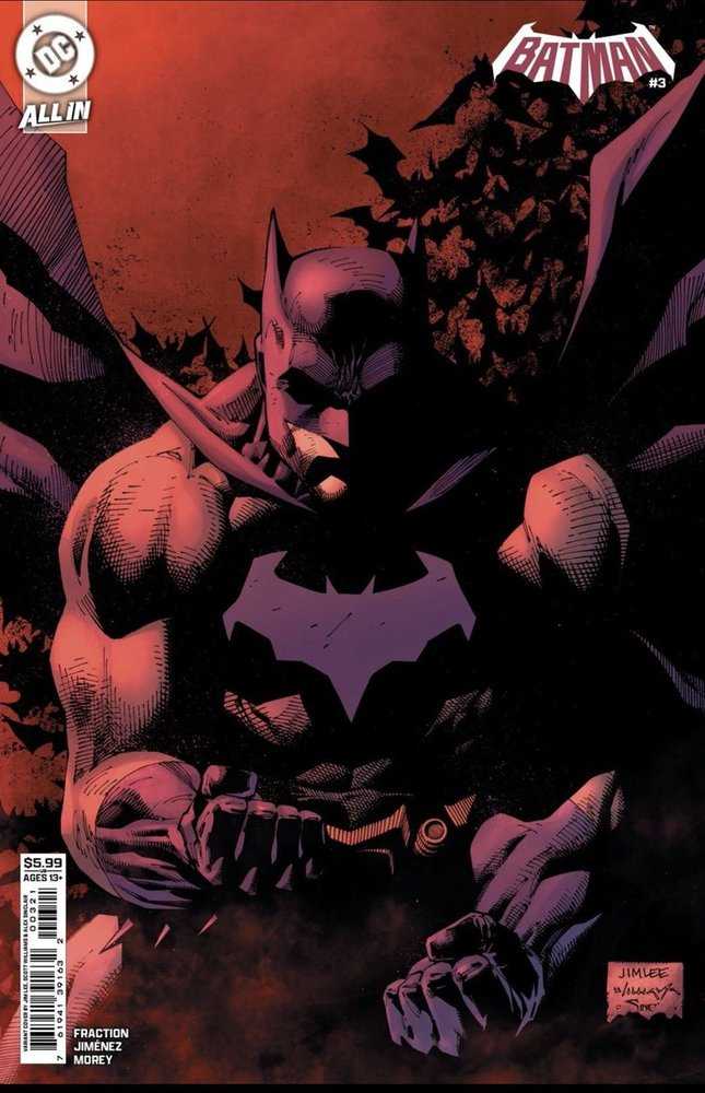 Batman #3 Cover B Jim Lee Card Stock Variant | Odin's Place