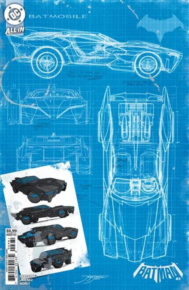 Batman #3 Cover E Jorge Jimenez Bat Gadget Card Stock Variant | Odin's Place