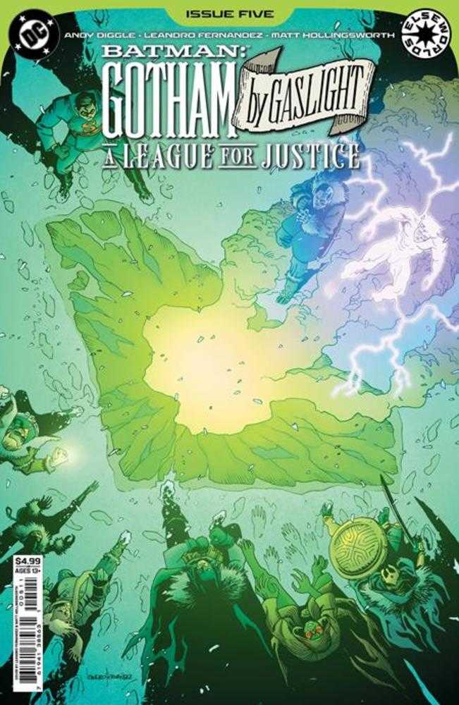 Batman Gotham By Gaslight A League For Justice #5 (Of 6) Cover A Leandro Fernandez | Odin's Place