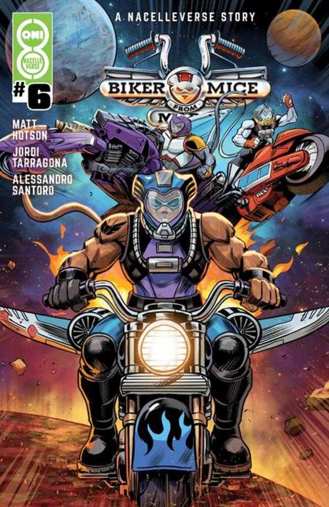 Biker Mice From Mars (2025) #6 Cover A Edu Souza | Odin's Place