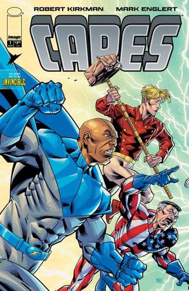 Invincible Universe Capes #1 Cover B Mark Englert Variant | Odin's Place