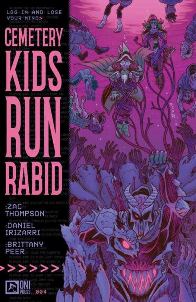 Cemetery Kids Run Rabid #4 (Of 4) Cover A Daniel Irizarri | Odin's Place
