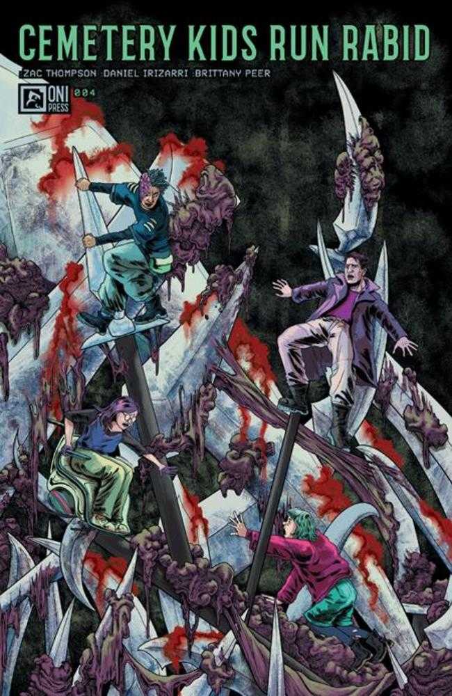 Cemetery Kids Run Rabid #4 (Of 4) Cover B Jenna Cha Variant | Odin's Place