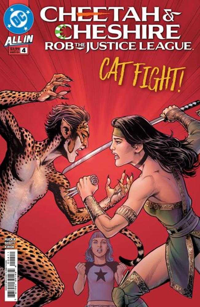 Cheetah And Cheshire Rob The Justice League #4 (Of 6) Cover A Nicola Scott | Odin's Place