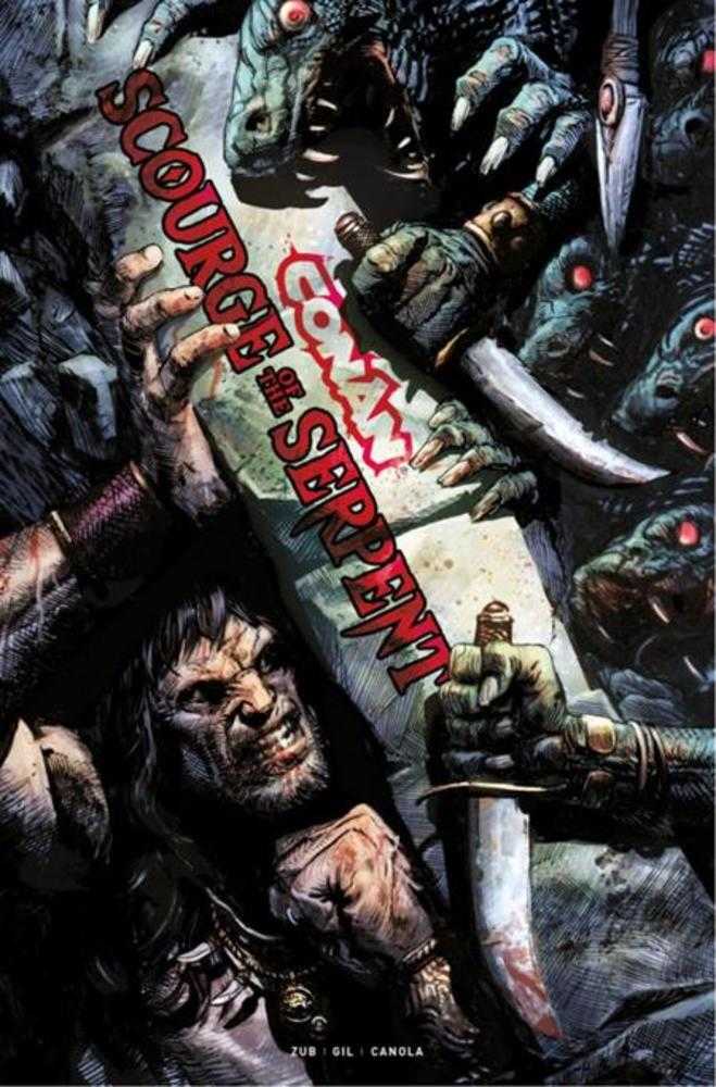 Conan The Barbarian Scourge Of The Serpent #3 (Of 4) Cover A Gerardo Zaffino Variant (Mature) | Odin's Place