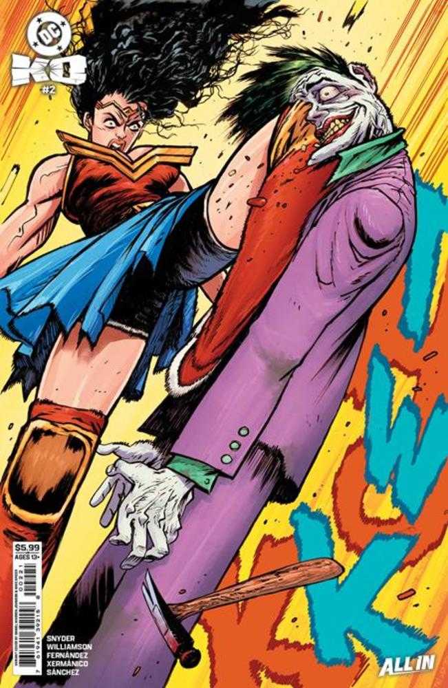 DC K.O. #2 (Of 5) Cover B Daniel Warren Johnson Card Stock Variant | Odin's Place