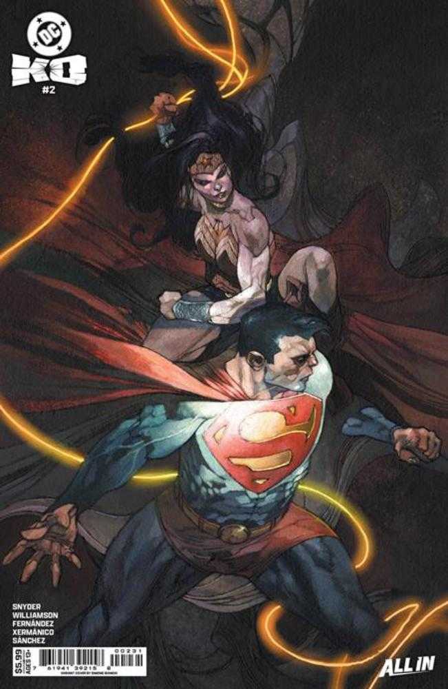 DC K.O. #2 (Of 5) Cover E Simone Bianchi Card Stock Variant | Odin's Place
