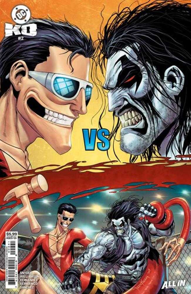DC K.O. #2 (Of 5) Cover D Tyler Kirkham Card Stock Variant | Odin's Place
