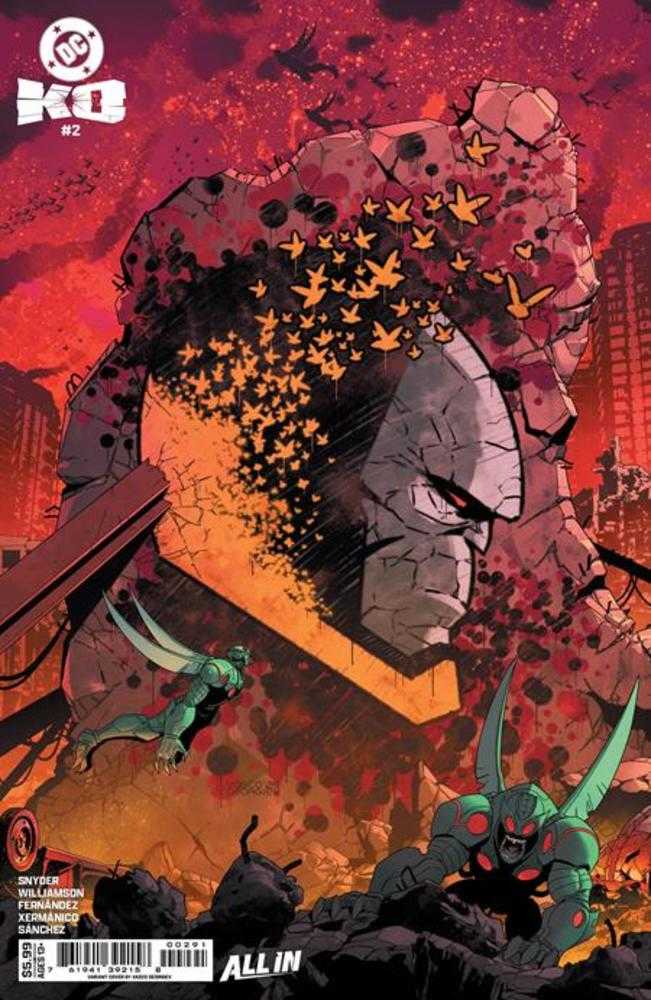 DC K.O. #2 (Of 5) Cover F Vasco Georgiev Darkseid Card Stock Variant | Odin's Place