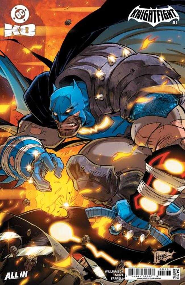 DC K.O. Knightfight #1 (Of 4) Cover C Kaare Andrews Card Stock Variant | Odin's Place