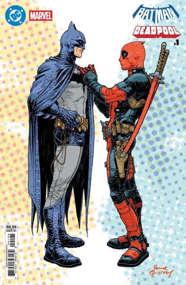 DC Marvel Batman Deadpool #1 (One Shot) Cover N Frank Quitely Batman Deadpool Card Stock Variant | Odin's Place