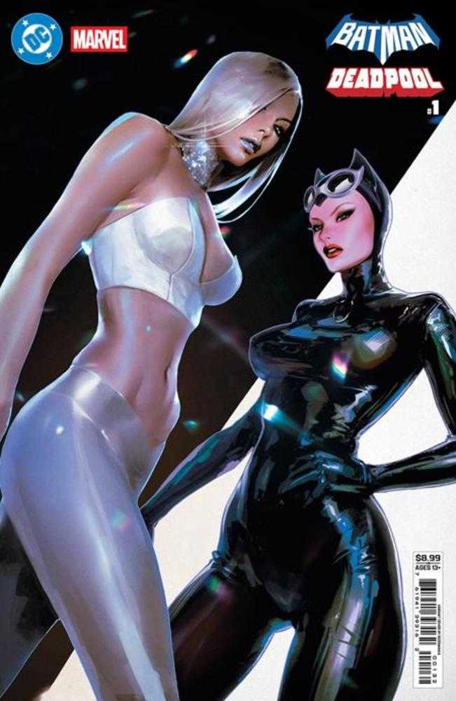 DC Marvel Batman Deadpool #1 (One Shot) Cover S Sozomaika Catwoman Emma Frost Card Stock Variant | Odin's Place