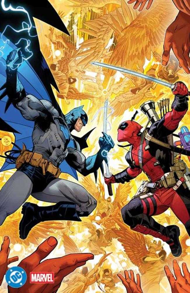 DC Marvel Batman Deadpool #1 (One Shot) Cover T Dan Mora Foil Variant | Odin's Place