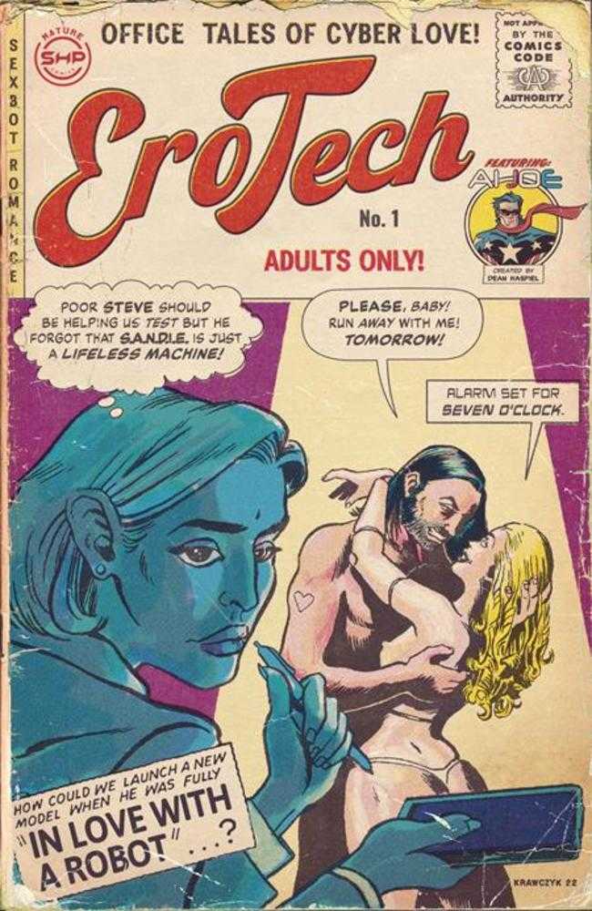Erotech #1 (Of 5) Cover A Geoffrey Krawczyk (Mature) | Odin's Place