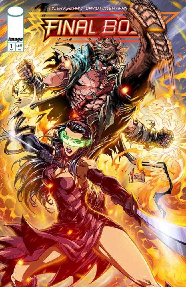 Final Boss #1 Cover B V Ken Marion Variant (Mature) | Odin's Place