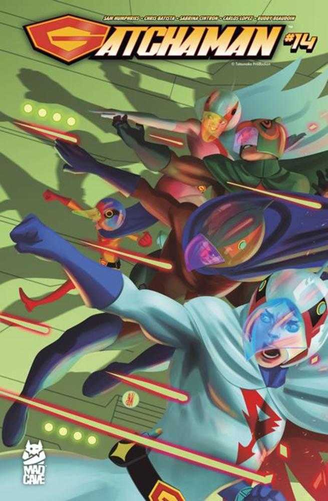 Gatchaman #14 Cover A Inaki Miranda | Odin's Place