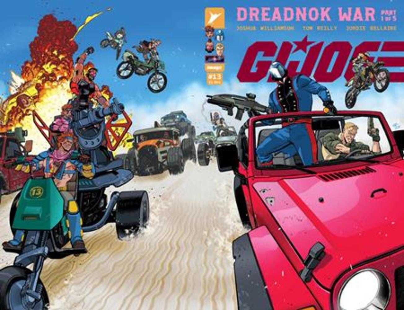 G.I. Joe #13 Cover A Tom Reilly Wraparound | Odin's Place