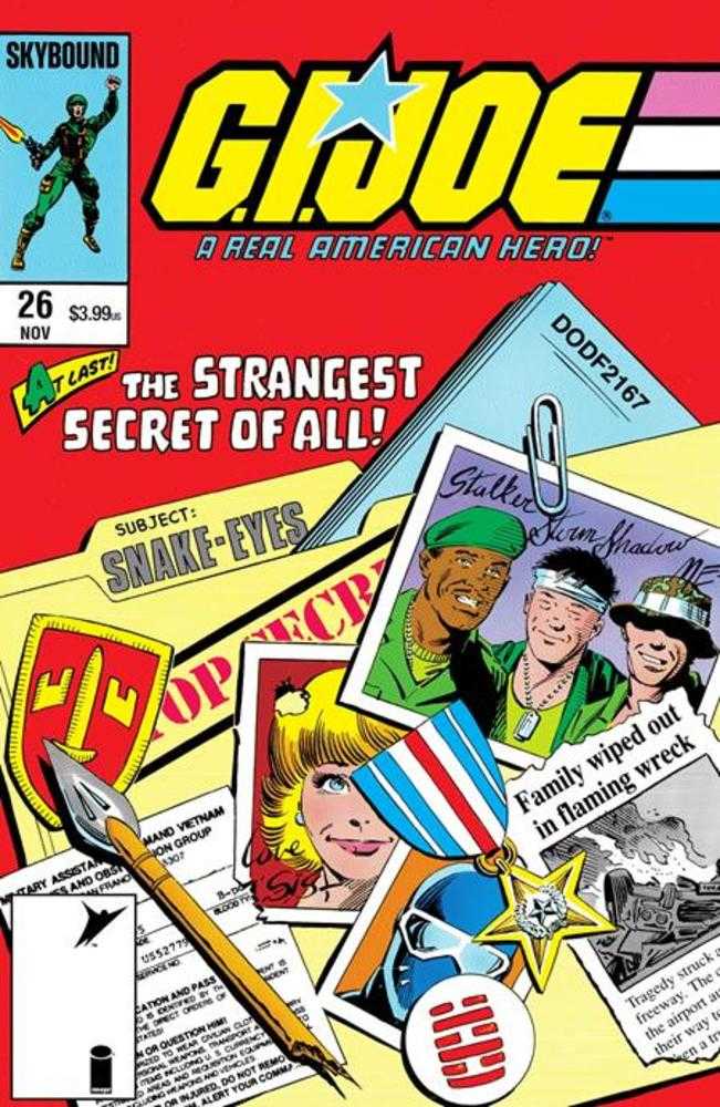 G.I. Joe A Real American Hero #26 Hama Files Edition Cover A Mike Zeck & Bob Wiacek | Odin's Place