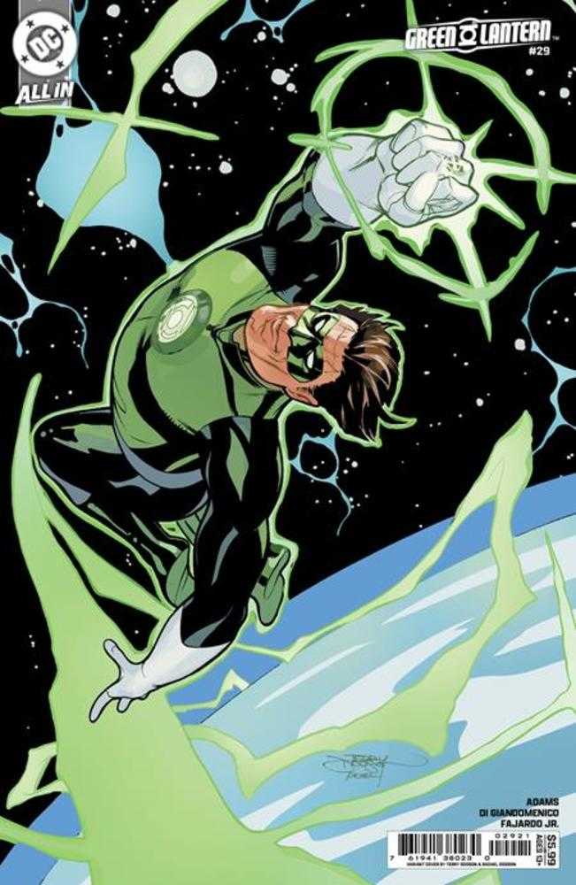 Green Lantern #29 Cover B Terry Dodson & Rachel Dodson Card Stock Variant | Odin's Place