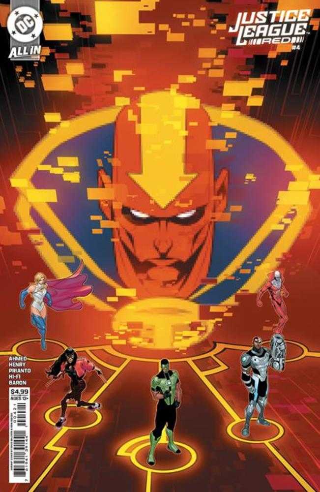 Justice League Red #4 (Of 6) Cover B David Baldeon Card Stock Variant | Odin's Place
