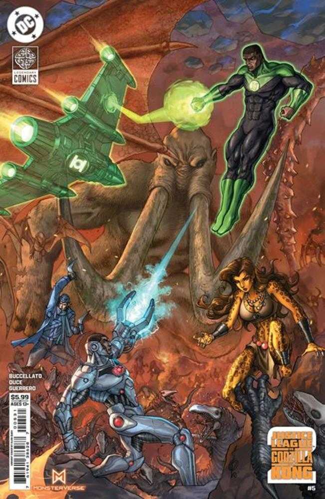 Justice League vs Godzilla vs Kong 2 #5 (Of 7) Cover B Alan Quah Card Stock Variant | Odin's Place
