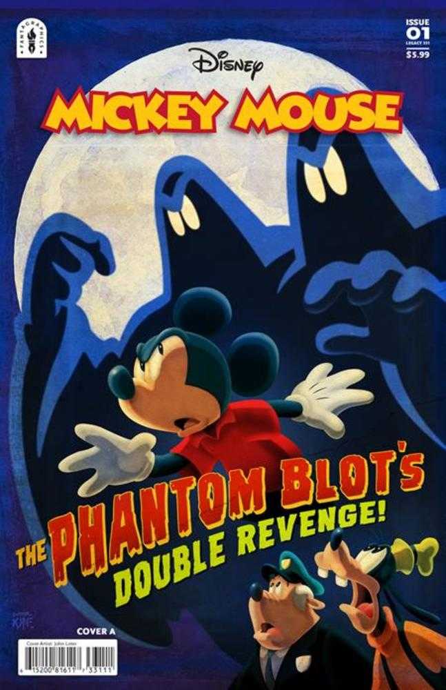 Mickey Mouse The Phantom Blots Double Revenge #1 Cover A John Loter | Odin's Place
