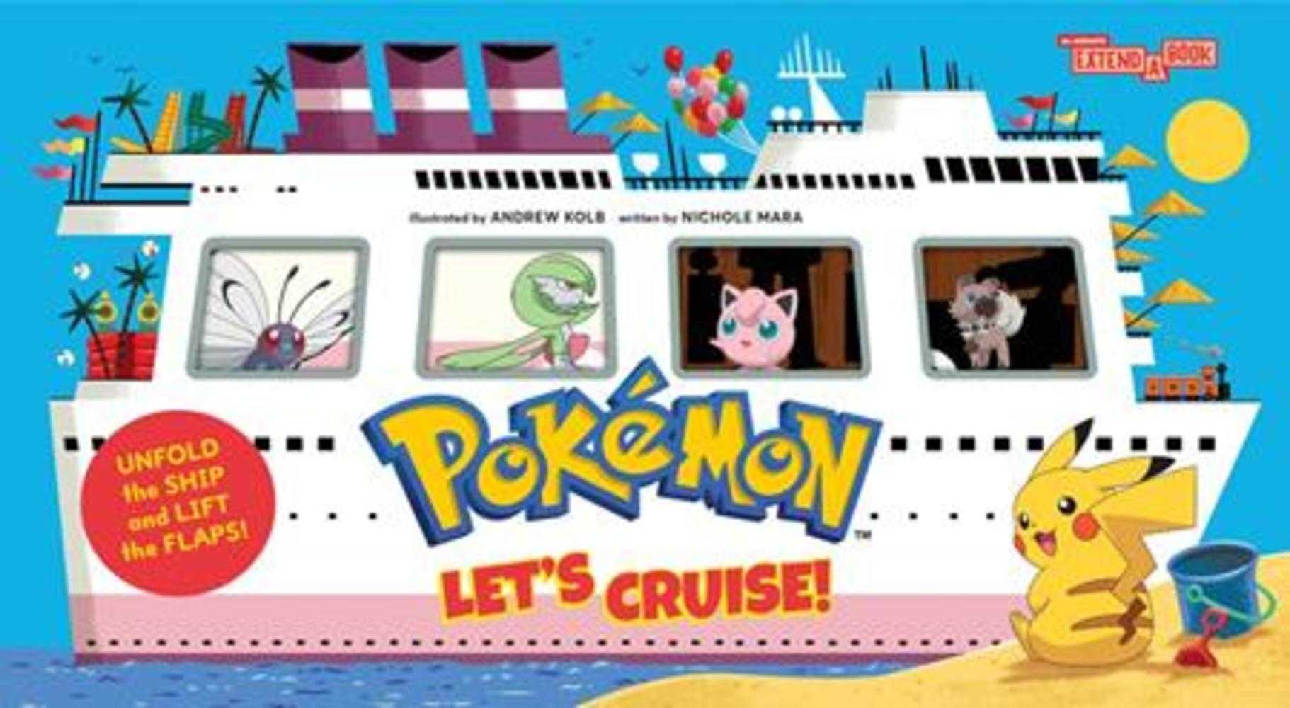 Pokemon All Aboard Hardcover Lets Cruise (An Abrams Extend A Book) | Odin's Place