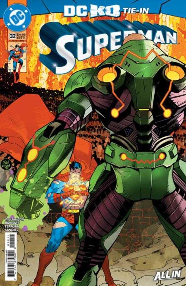 Superman #32 Cover A Dan Mora (DC K.O.) | Odin's Place