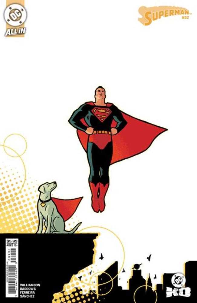 Superman #32 Cover B David Aja Card Stock Variant (DC K.O.) | Odin's Place