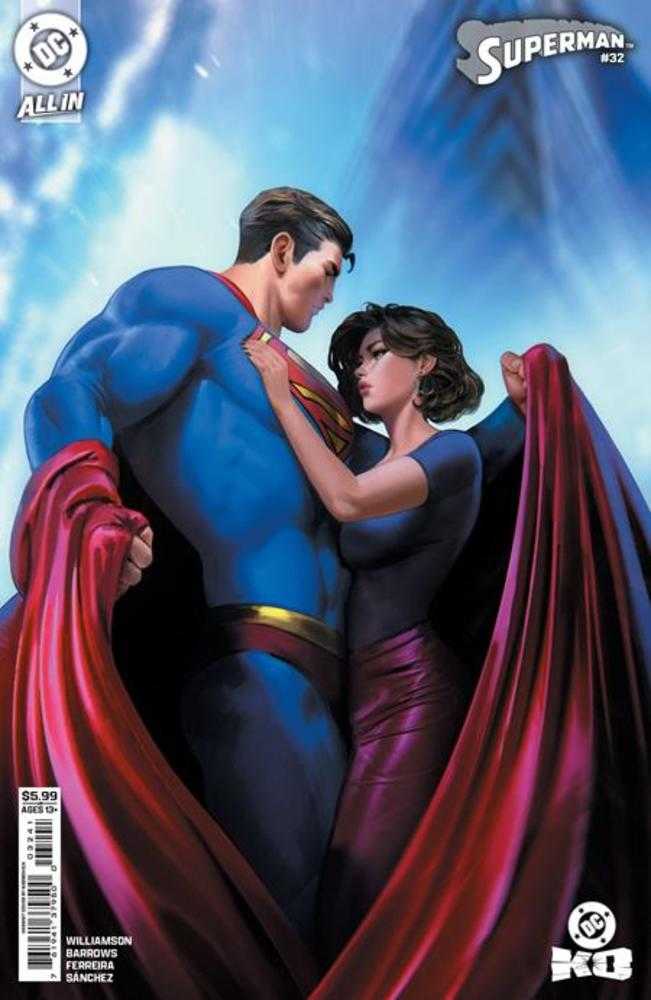 Superman #32 Cover E Noobovich Card Stock Variant (DC K.O.) | Odin's Place