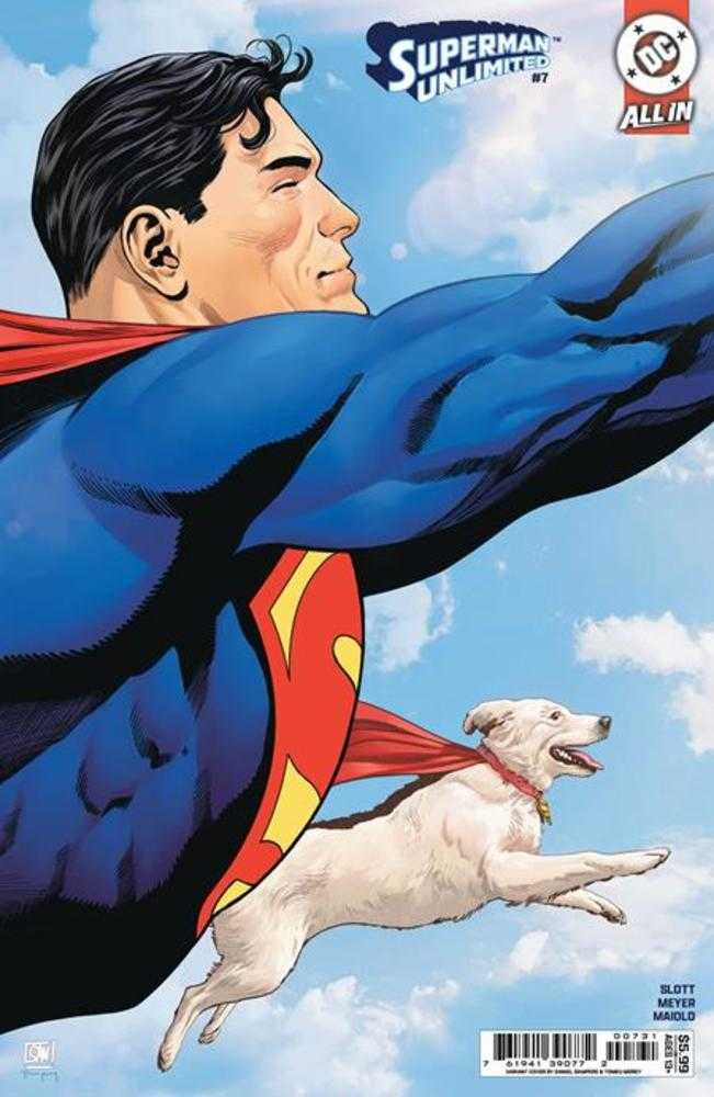 Superman Unlimited #7 Cover C Daniel Sampere Card Stock Variant | Odin's Place