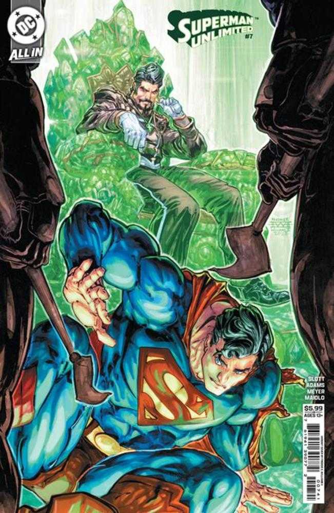 Superman Unlimited #7 Cover D Freddie E Williams II Card Stock Variant | Odin's Place