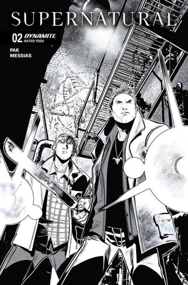Supernatural #2 Cover F 1 in 10 Eder Messias Line Art Variant | Odin's Place