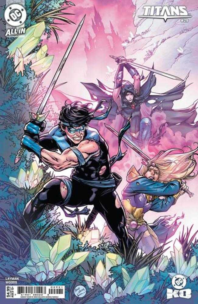 Titans #29 Cover B Brad Walker Card Stock Variant (DC K.O.) | Odin's Place