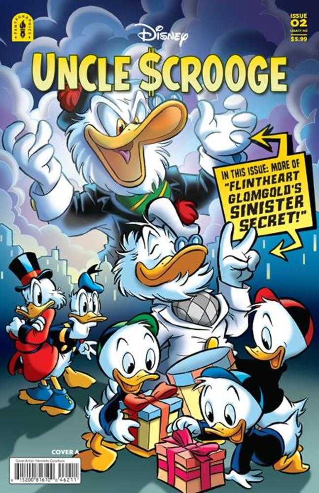 Uncle Scrooge Flintheart Glomgolds Sinister Secret #2 (Of 3) Cover A Henrieke Goorhuis | Odin's Place