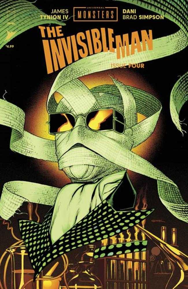Universal Monsters The Invisible Man #4 (Of 4) Cover B Ryan Sook Variant | Odin's Place